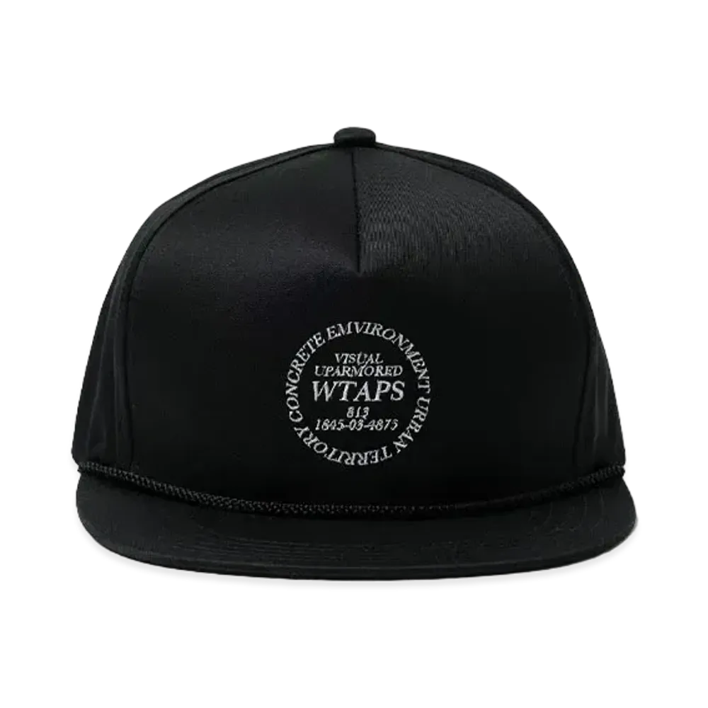 WTAPS Militia / Cap / CTPL. Twill. Ingredients "Black"