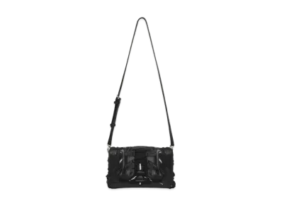 BALENCIAGA Sneakerhead Flap Bag "Black"