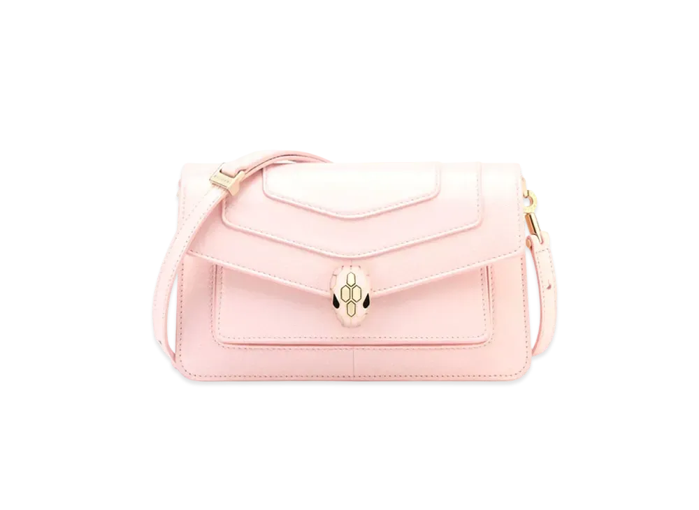 BVLGARI Serpenti Forever East West Shoulder Bag "Pink"