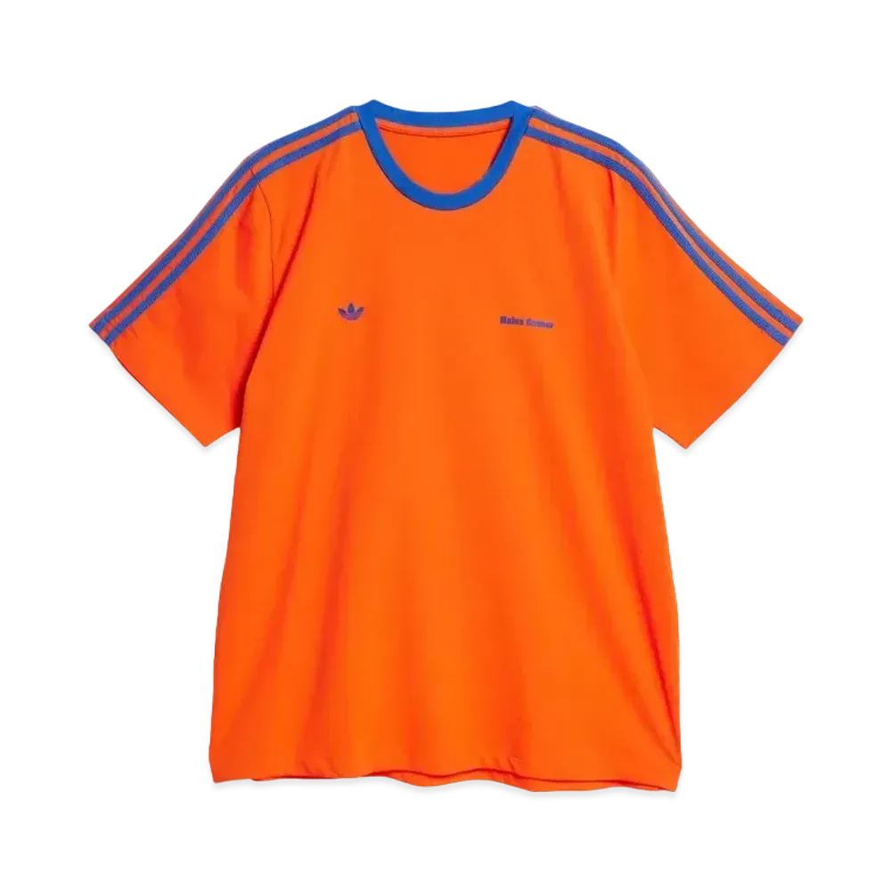 adidas x Wales Bonner Short Sleeve T-Shirt "Bold Orange/Team Royal Blue"