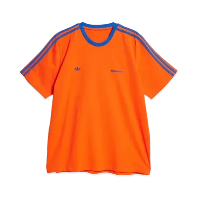 adidas x Wales Bonner Short Sleeve T-Shirt "Bold Orange/Team Royal Blue"