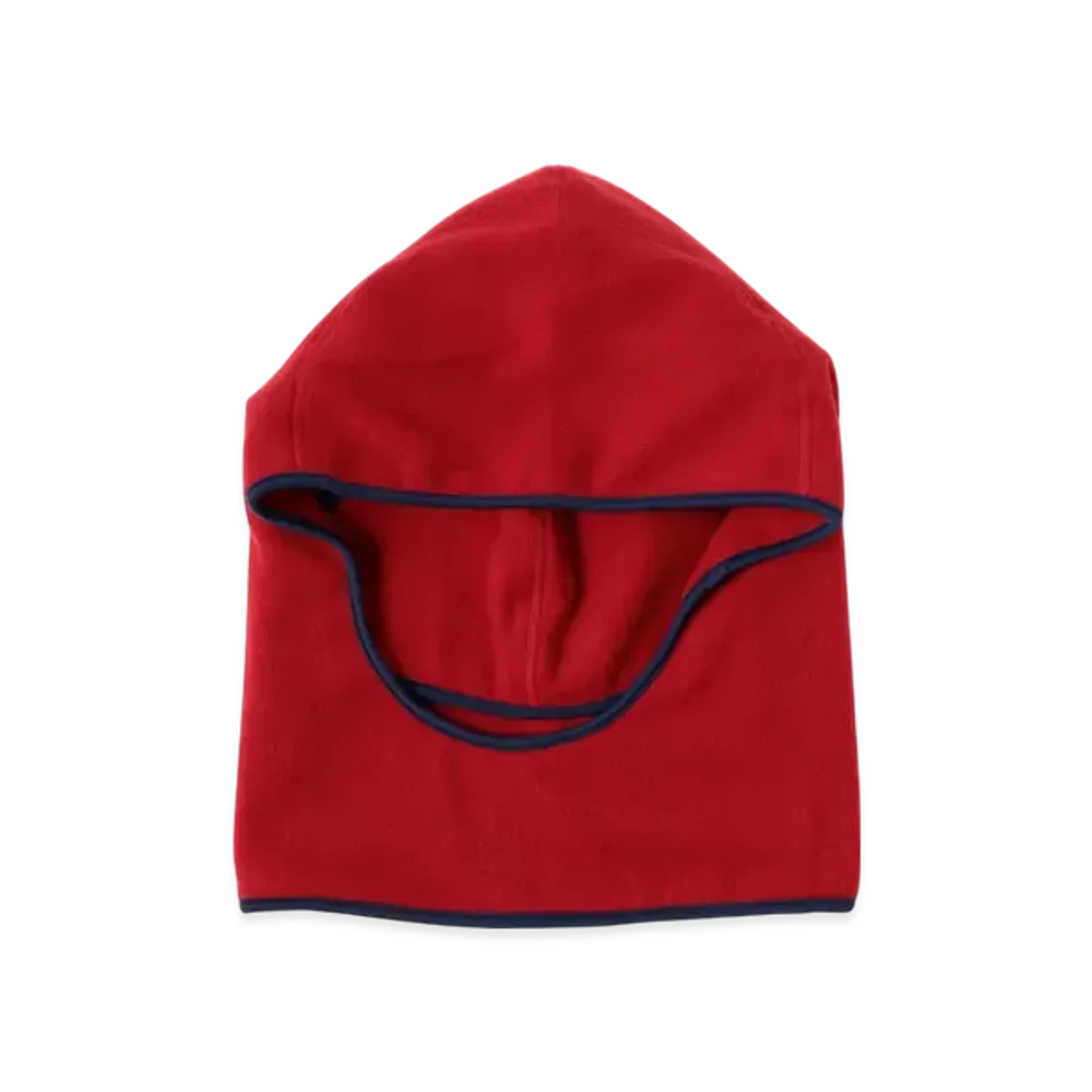 BEAMS Fooded Neck Gaiter "Red/Navy"