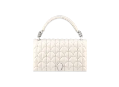 BVLGARI Serpenti Sugarloaf Shoulder Bag "White"