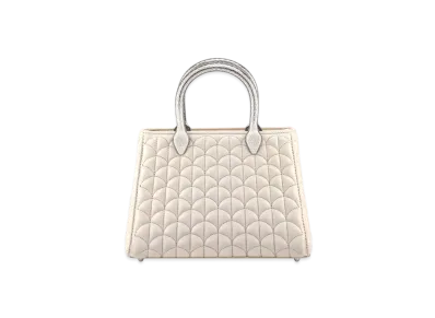 BVLGARI Serpentine Duo Top Handle "White"