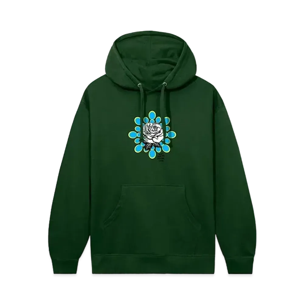 ANTI SOCIAL SOCIAL CLUB SUMMER 24 MAJOR DROP Desire Hoodie "Dark Green"