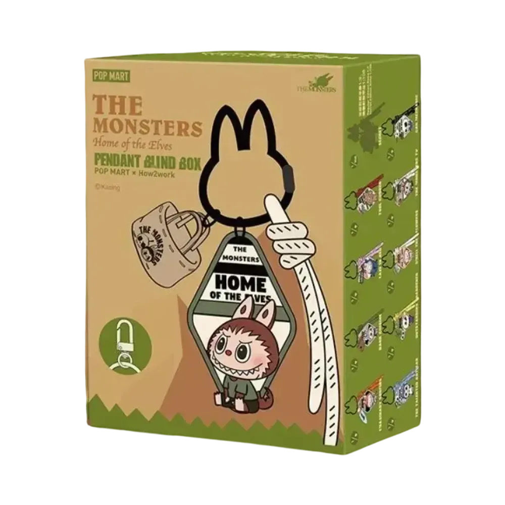 POP MART THE MONSTERS (LABUBU) Home of the Elves Series Pendant Set [Piece]