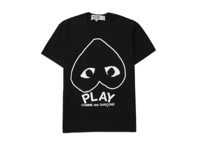 COMME des GARCONS PLAY CDG AX-T114-051 "Black"