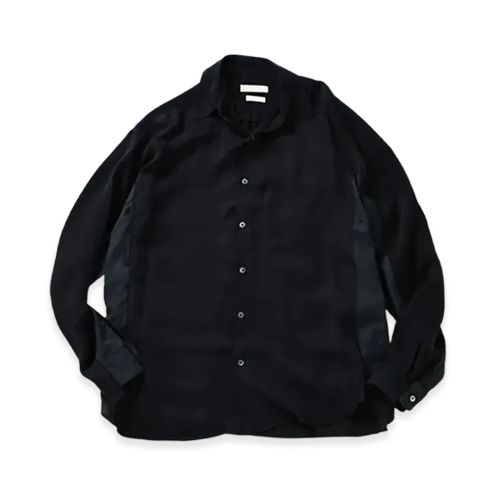 YOKE x JOURNAL STANDARD 25FW Connected Shirt "Black"