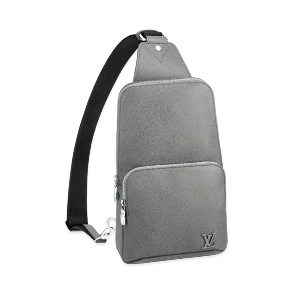 Louis Vuitton Avenue Sling Bag Taiga "Grey"