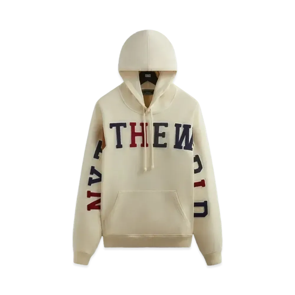 Kith NY To The World Nelson Hoodie "Sandrift"