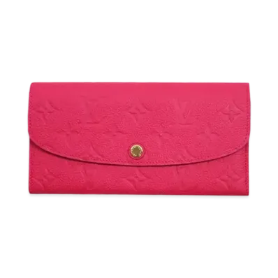 Louis Vuitton Monogram Empreinte Portefeuille Emilie "Hot Pink"