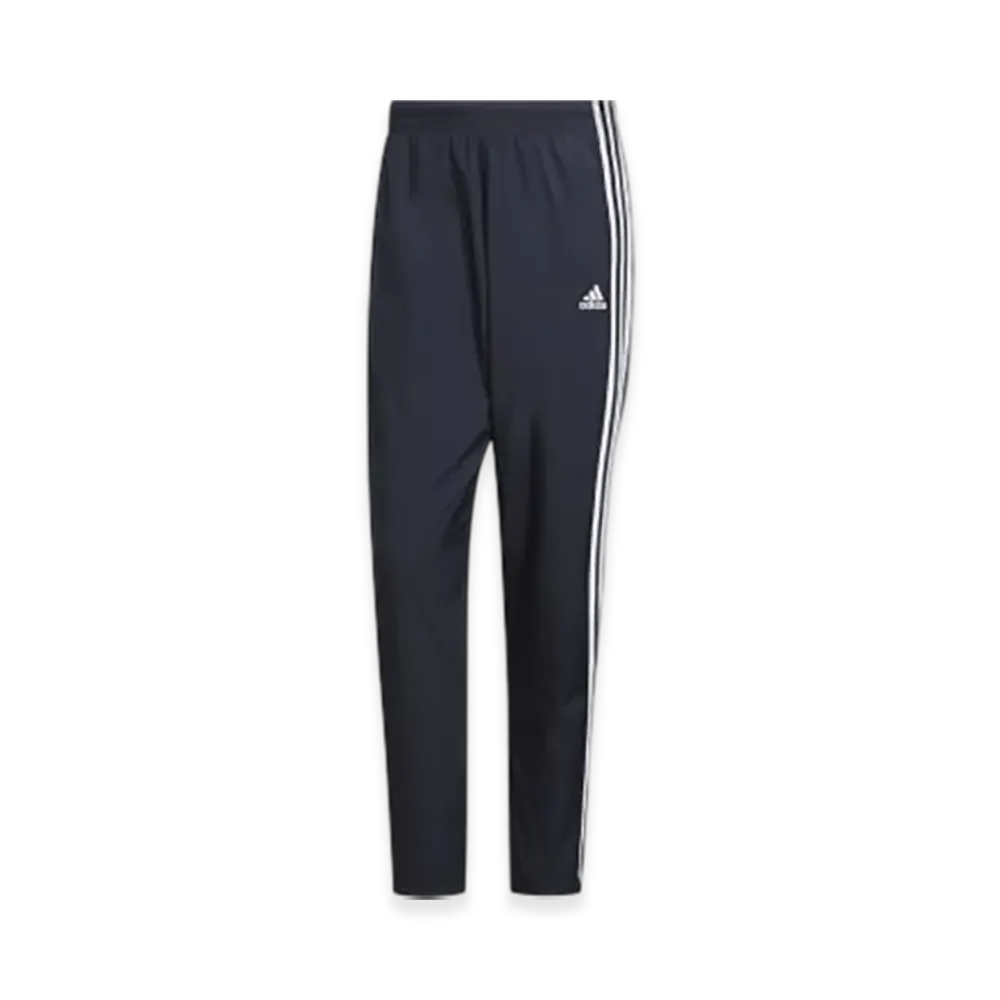 adidas Three Stripes Loose Fit Tapered Leg Open Hem Wind. Rdy Wind Pants "Legend Ink"