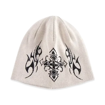 SUPPLIER Tribal Cross Beanie "Beige"