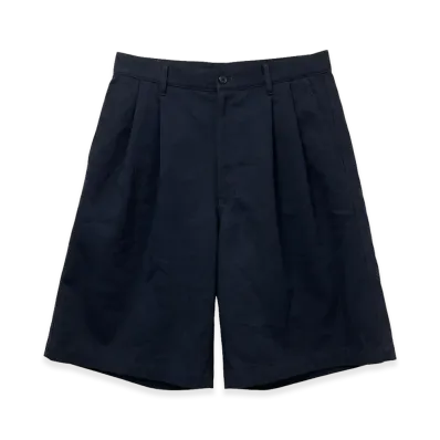 COMME des GARCONS SHIRT EVA Resin Pocket Tuck Shorts "Nevy"