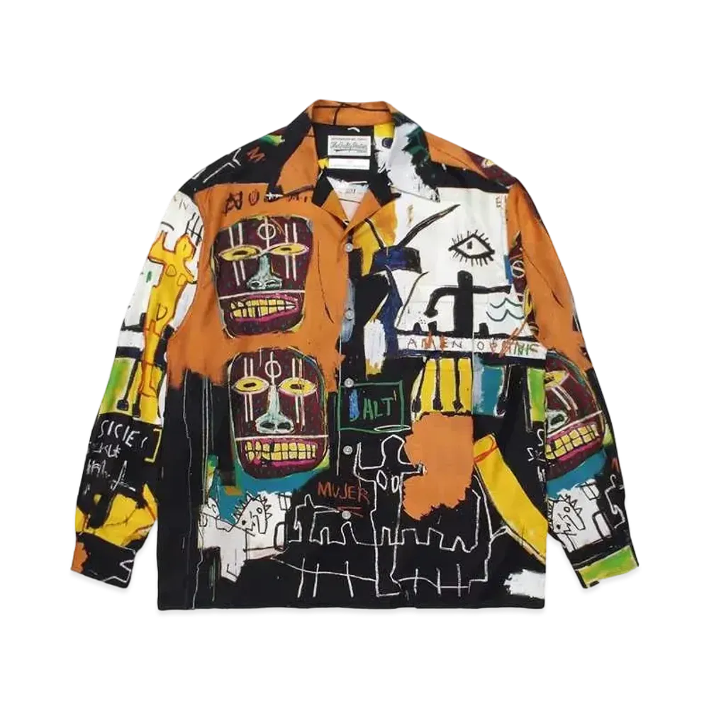 WACKO MARIA JEAN-MICHEL BASQUIAT / Hawaiian Shirt "One"