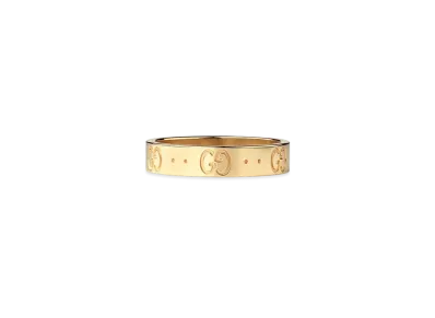 GUCCI Icon Thin Ring "Yellow Gold"