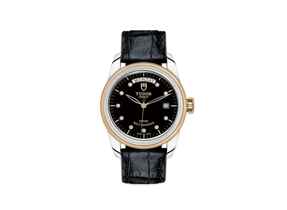 TUDOR GLAMOUR DATE + DAY