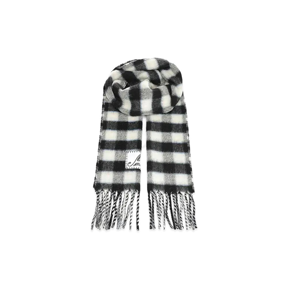 MARNI Women's Double-Face Wool Scarf "Grey"