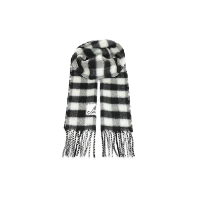 MARNI Women's Double-Face Wool Scarf "Grey"