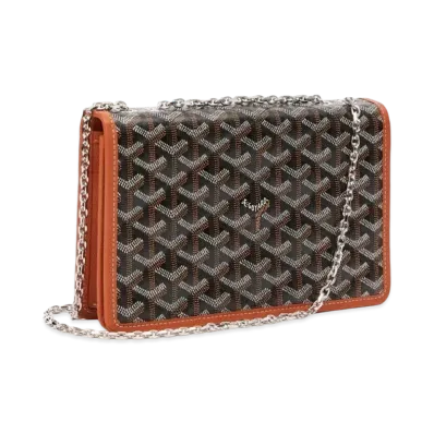 Goyard Alexandre III Bag "Black/Brown"