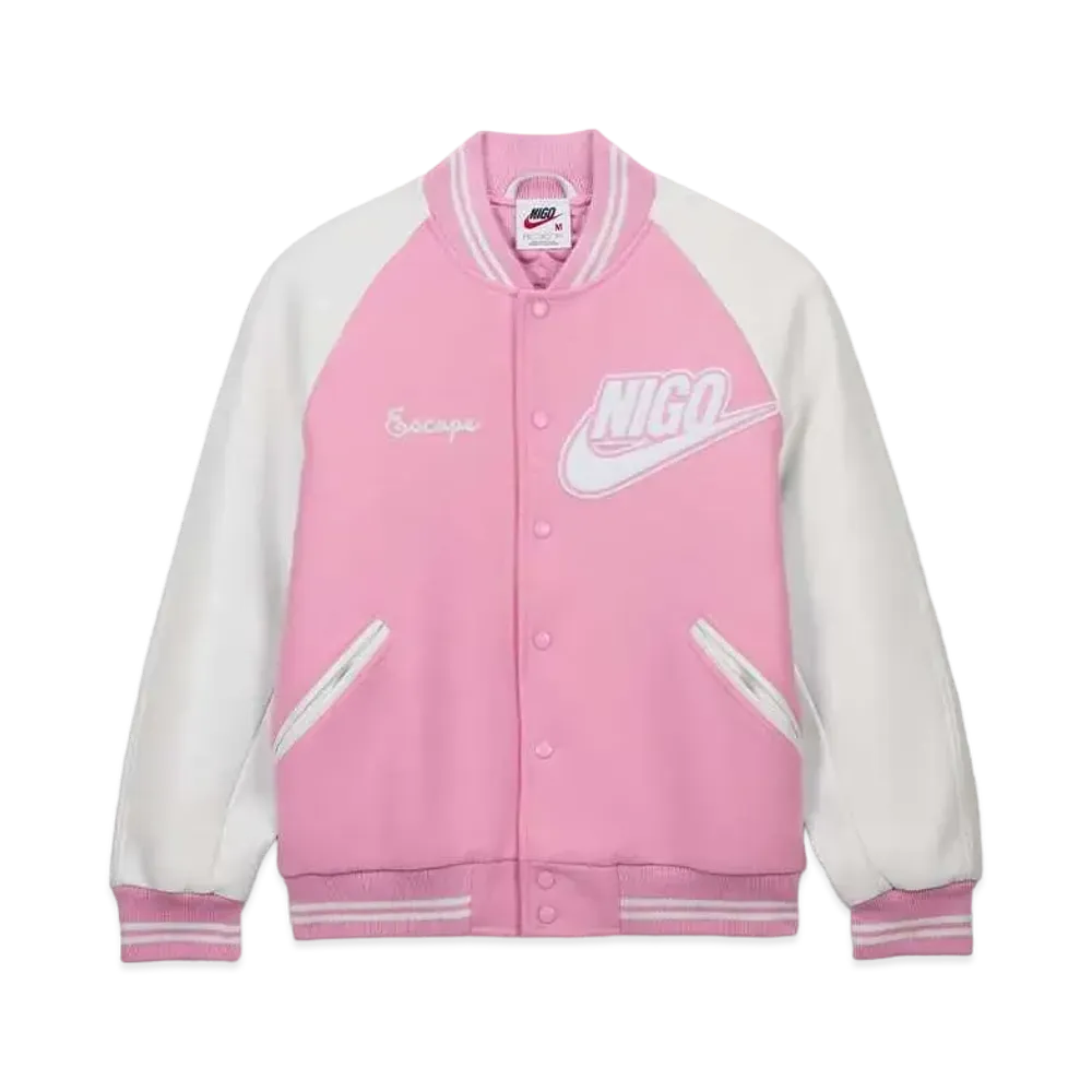 NIGO x Nike NRG Varsity Jacket "Pink" (NIGO)