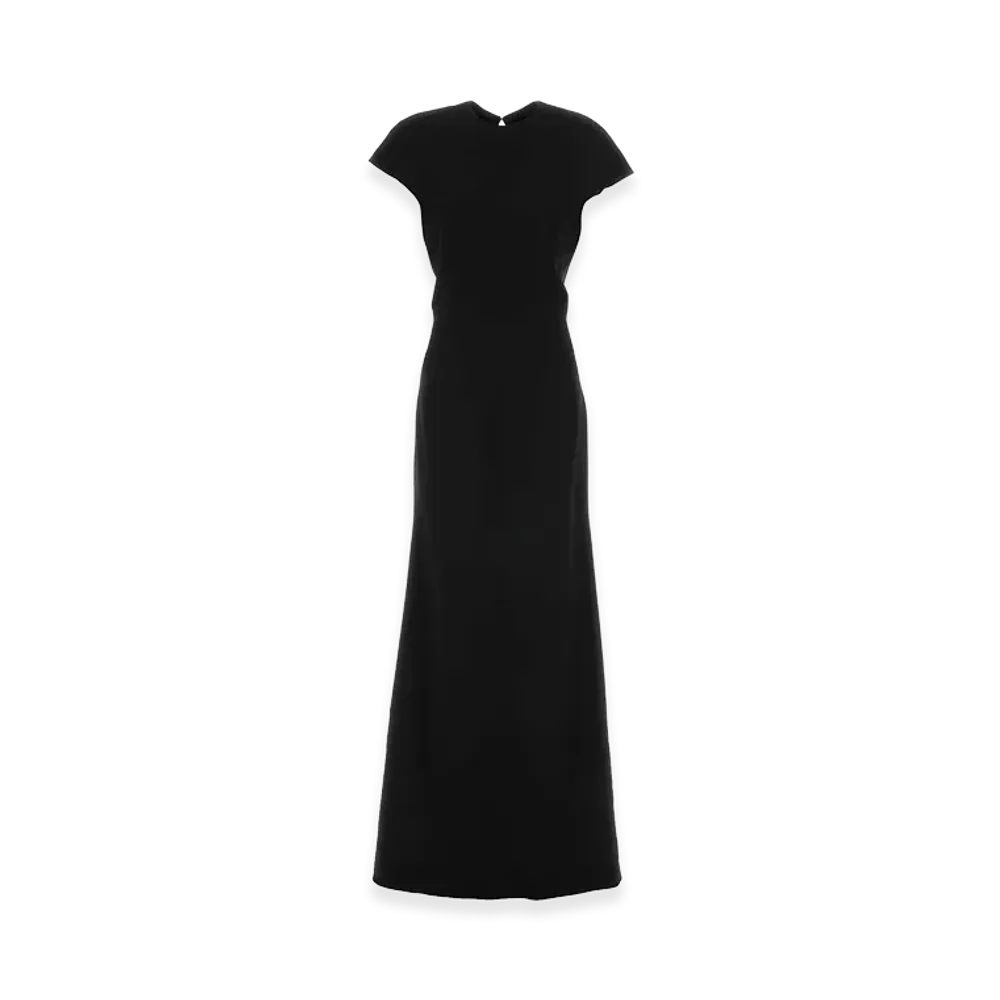 Jil Sander Women's Sable Long Dress "Black"