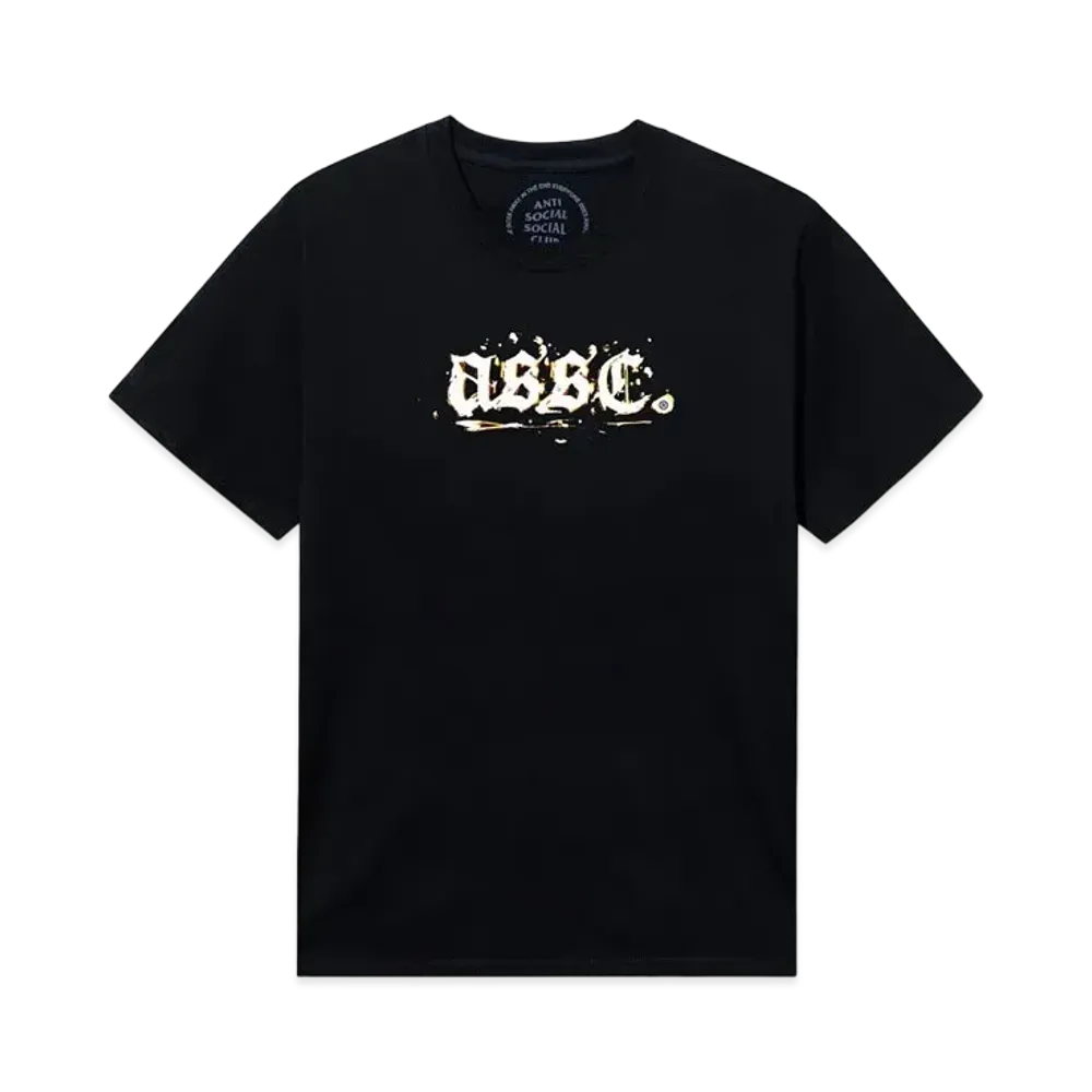ANTI SOCIAL SOCIAL CLUB SUMMER 24 MAJOR DROP Love & War Tee "Black"