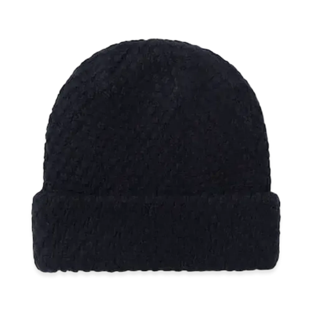 Noah Bubble Knit Wool Beanie "Black"