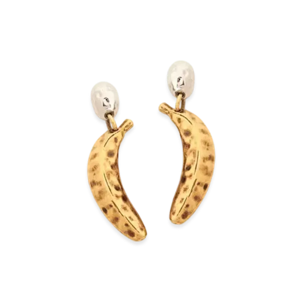 Chloe The Chloe Bananas Earrings "Vintage Gold"