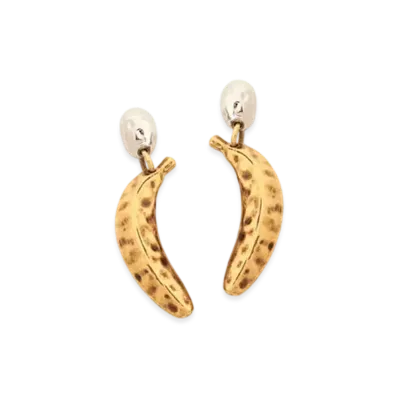 Chloe The Chloe Bananas Earrings "Vintage Gold"