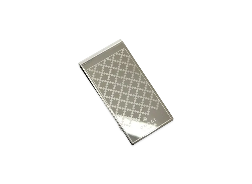 GUCCI Money Clip Diamante Silver925 "Silver"