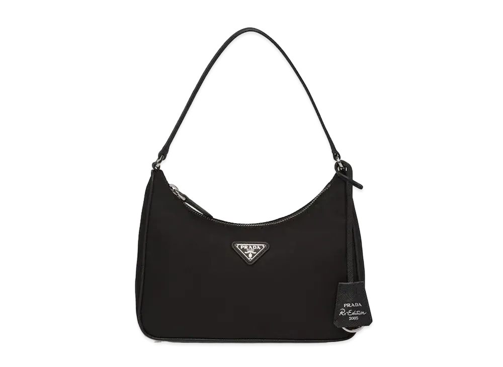 PRADA Re-Edition 2005 Re-Nylon Mini Bag "Black"