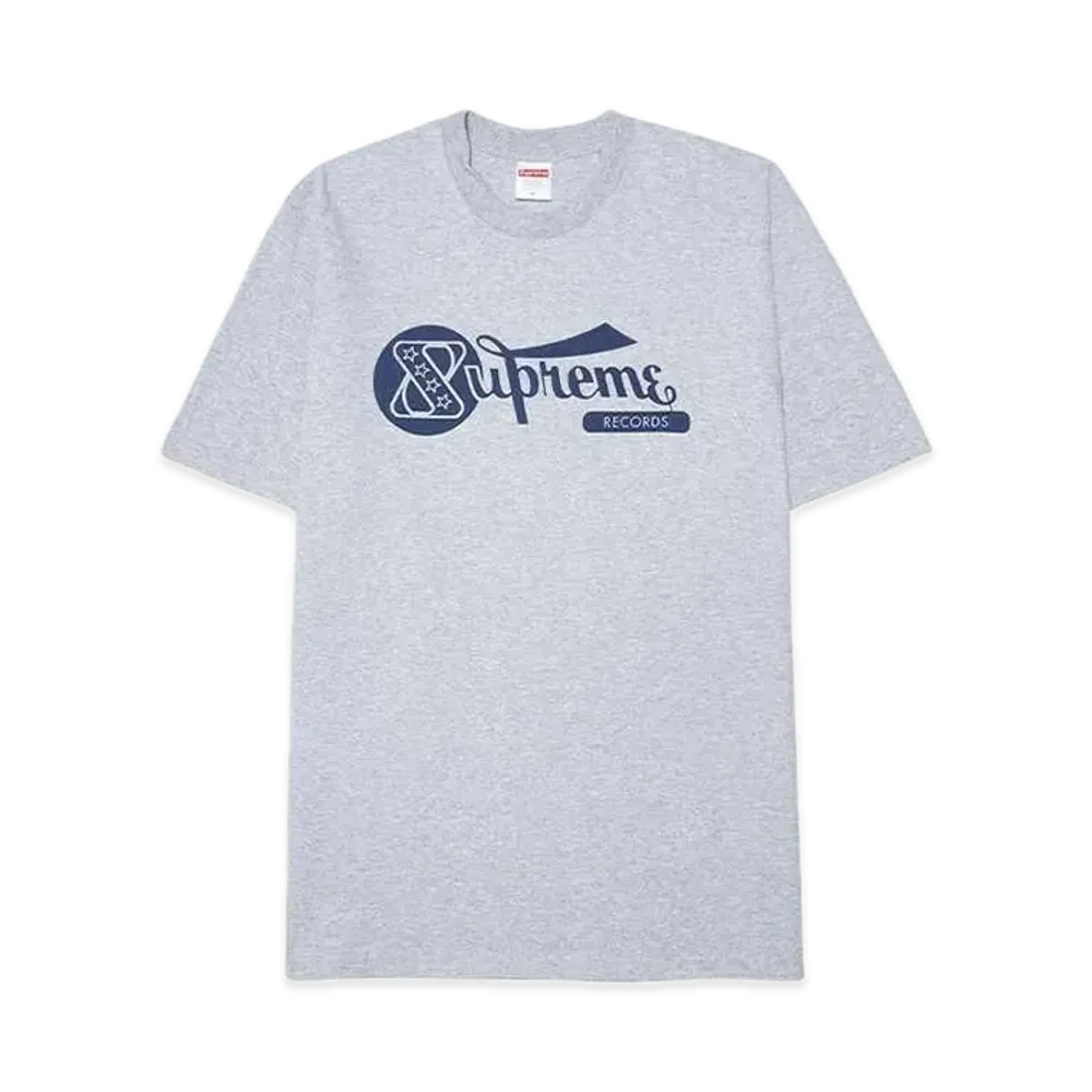 Supreme Records Tee "Heather Grey"