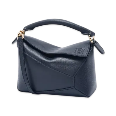 LOEWE Puzzle Edge Bag Mini "Deep Navy"
