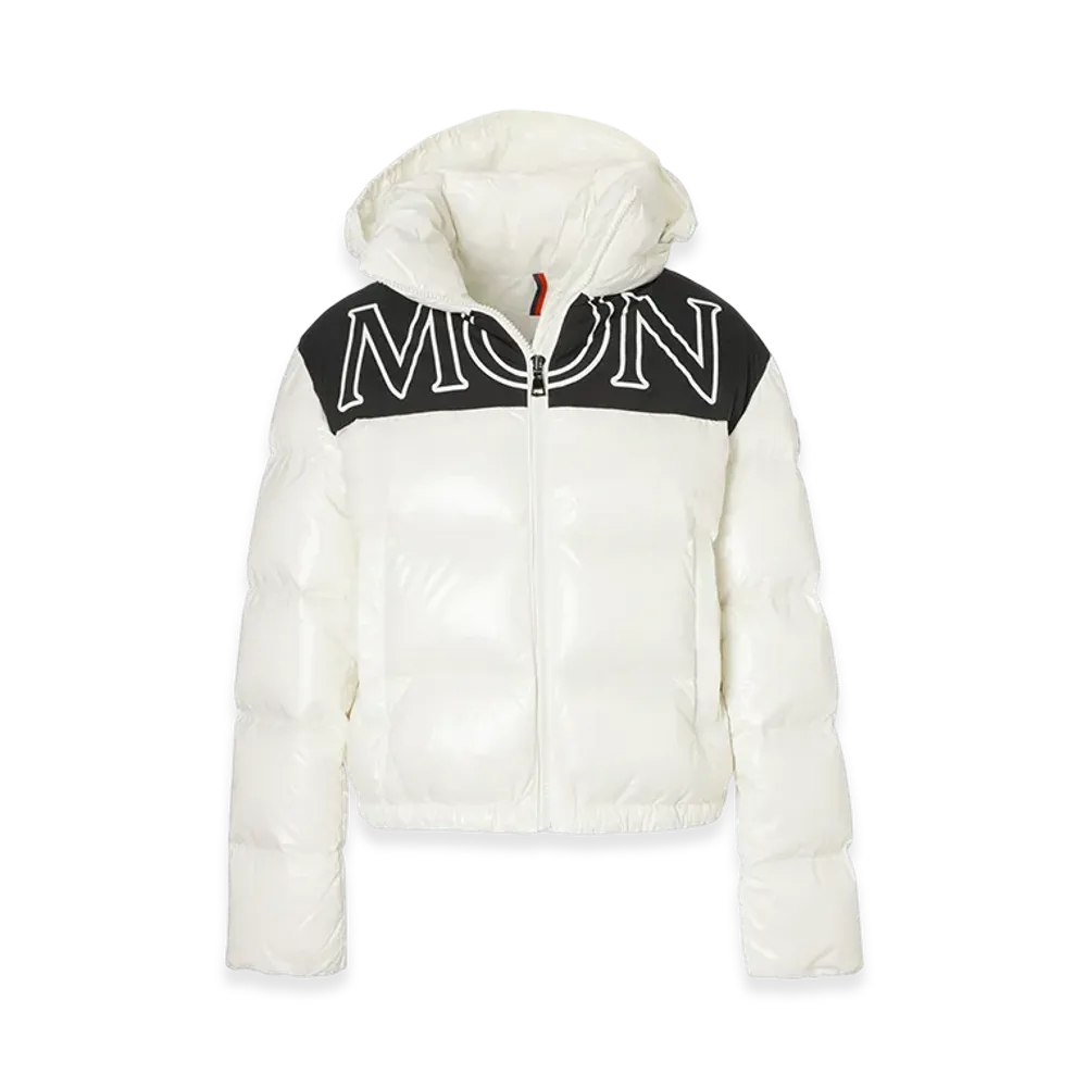 MONCLER Womens Gers Down Jacket "Milkwhite"