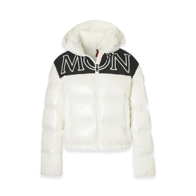 MONCLER Womens Gers Down Jacket "Milkwhite"