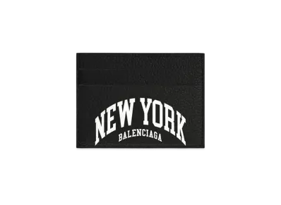 BALENCIAGA Cities New York Cash Card Holder "Black"