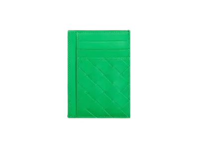 Bottega Veneta Card Case With Coin Purse "Parakeet"