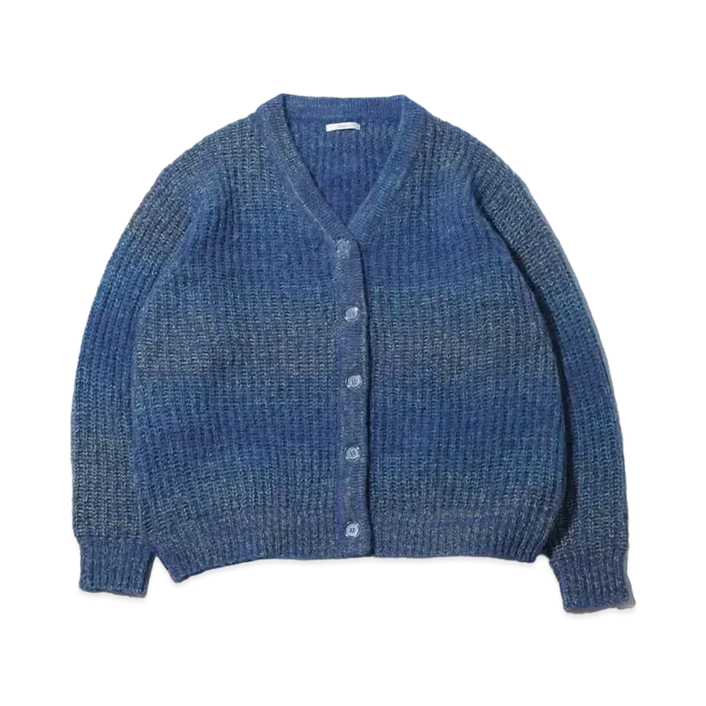 atmos pink Gradation Cardigan "Blue"