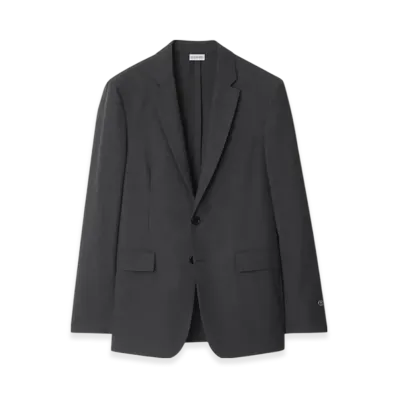 Burberry Wool Tailored Jacket "Rock"