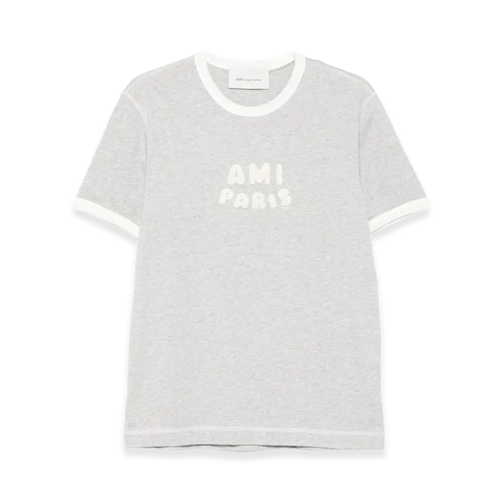 AMI PARIS Women's T-Shirts "Gray"