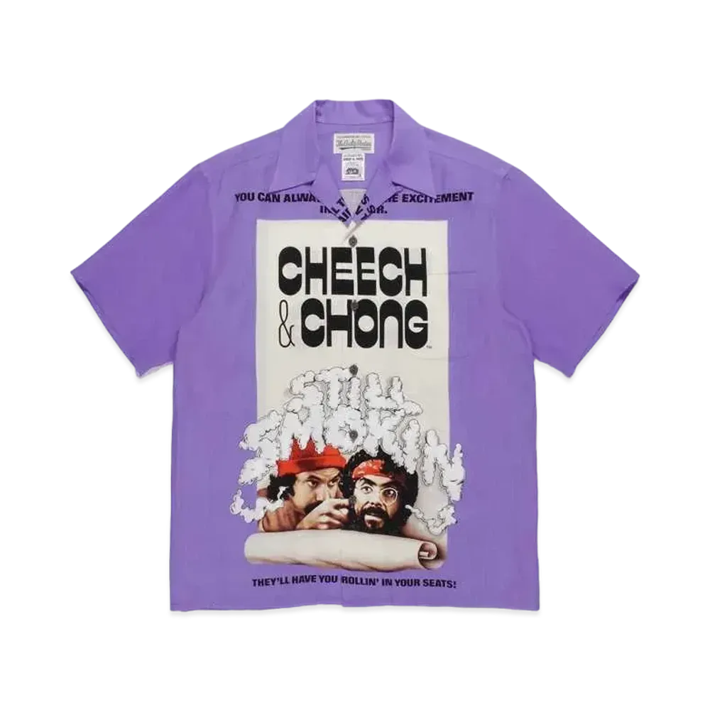 WACKO MARIA STILL SMOKIN' / HAWAIIAN SHIRT "Purple"