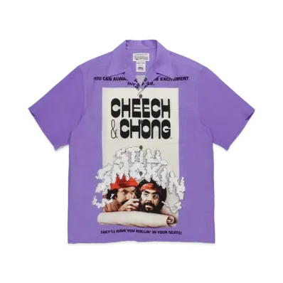 WACKO MARIA STILL SMOKIN' / HAWAIIAN SHIRT "Purple"