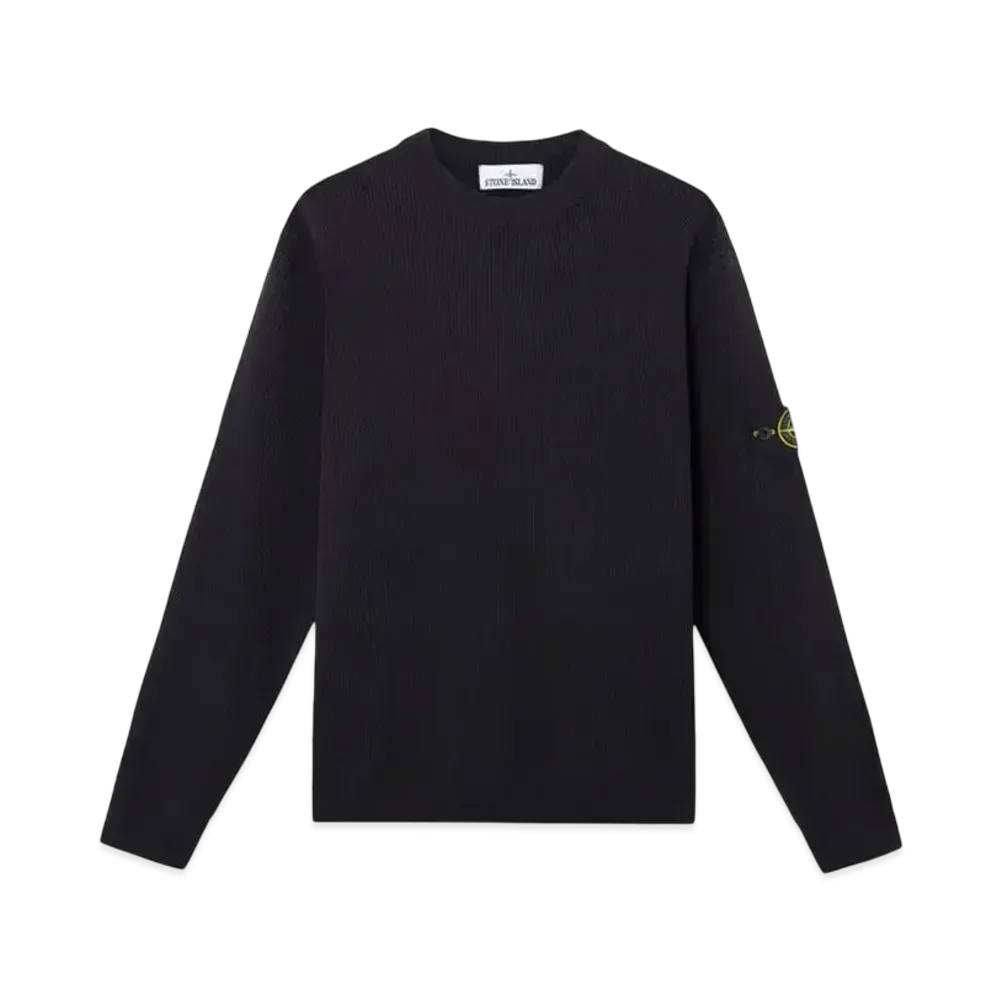 Stone Island 5100054 Ribbed Soft Organic Cotton "Black"