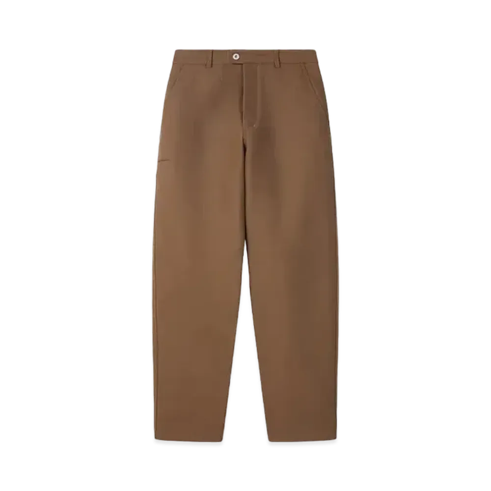 KENZO Tapered Workwear Straight Pants "Tabac"