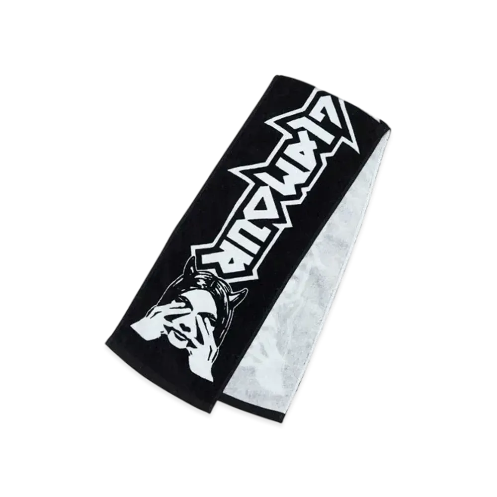 HYSTERIC GLAMOUR See No Evil Festival Towel "Black"