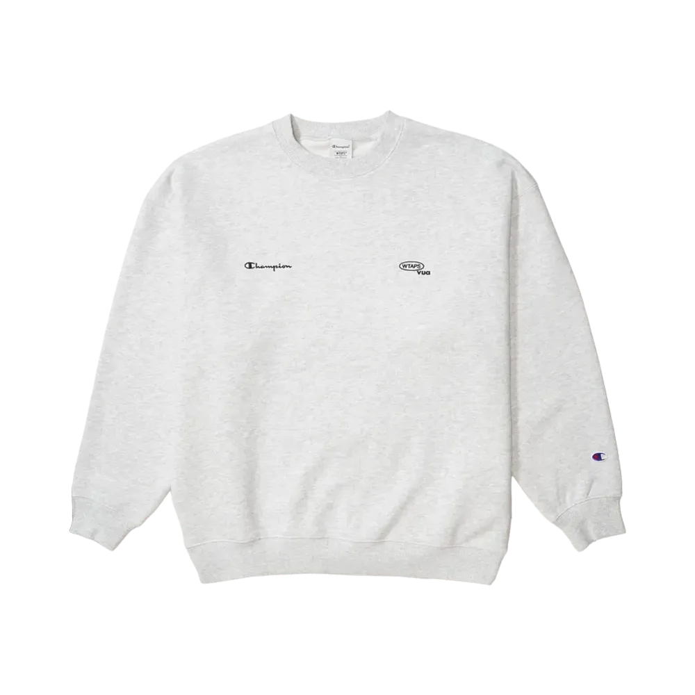 WTAPS x Champion Academy / Crew Neck / CTPL "Ash Gray"