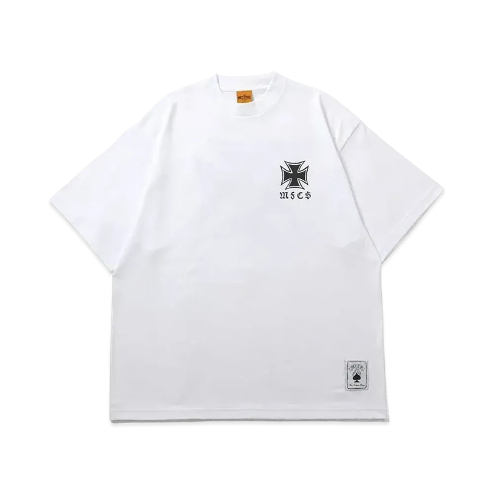 MFC STORE Original N.A.C Iron Cross S/S Tee "White"