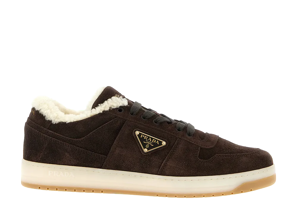 PRADA Downtown Sneakers "Brown"