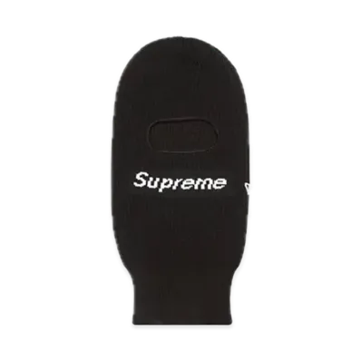 Supreme New Era Box Logo Balaclava "Black"